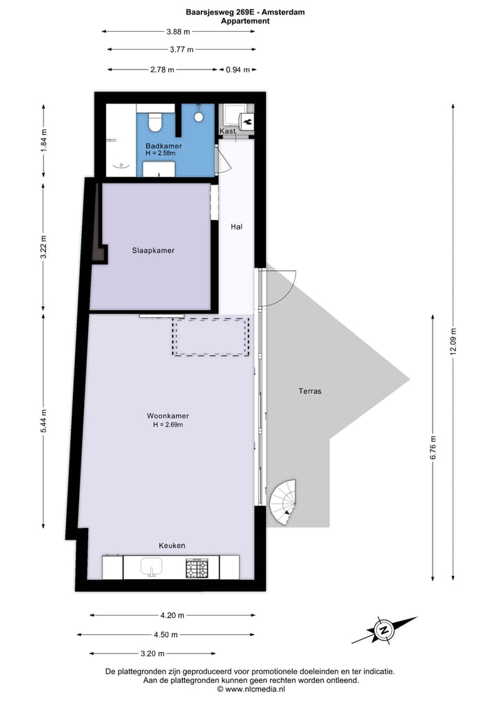 Foto 27 van Baarsjesweg 269-E