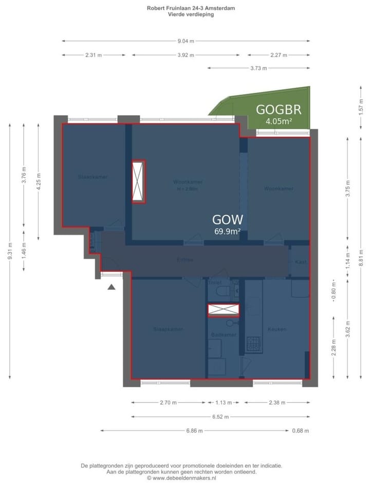 Foto 39 van Robert Fruinlaan 24-3