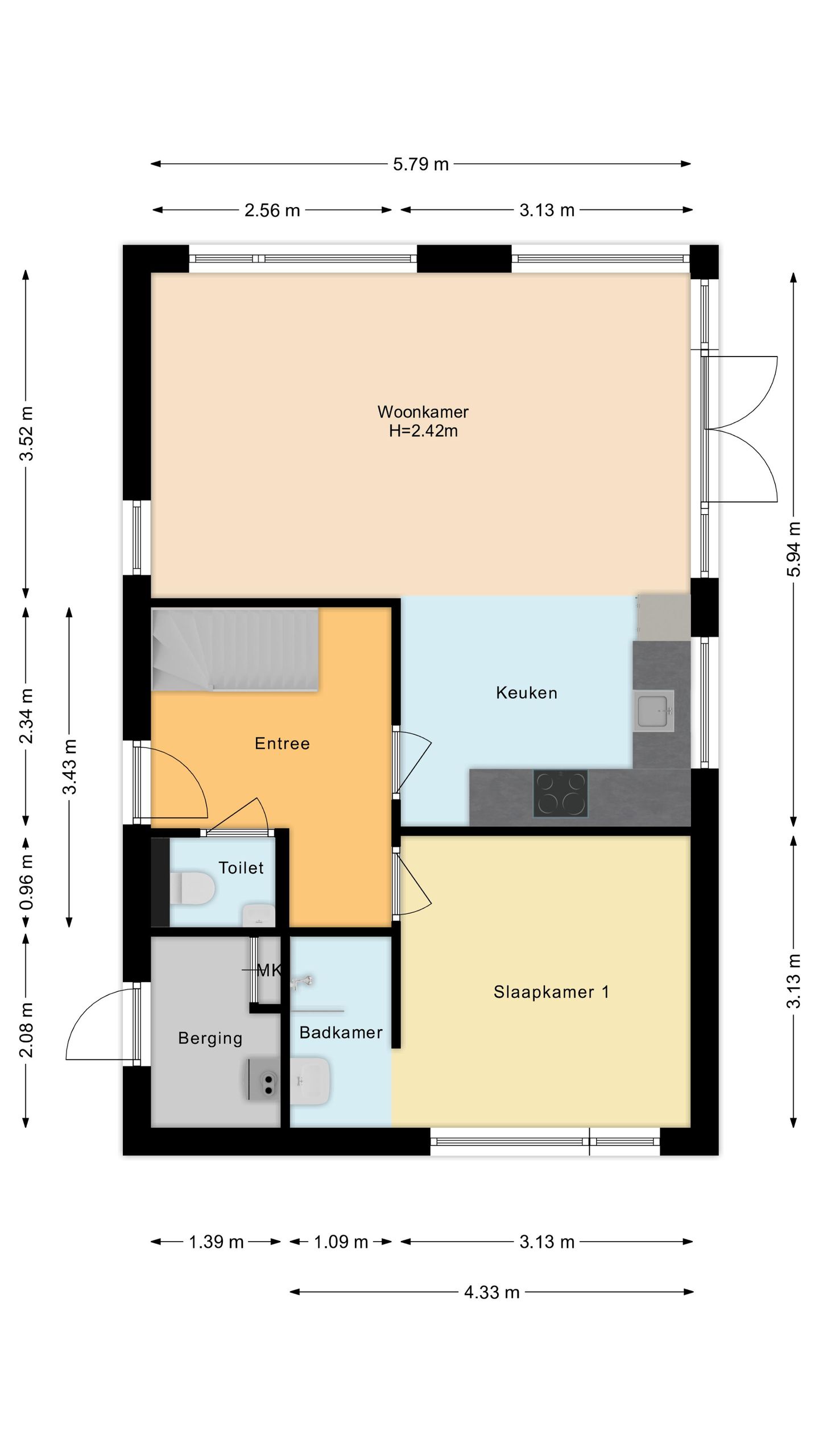 Foto 29 van Gerbrandtslaan 18-10