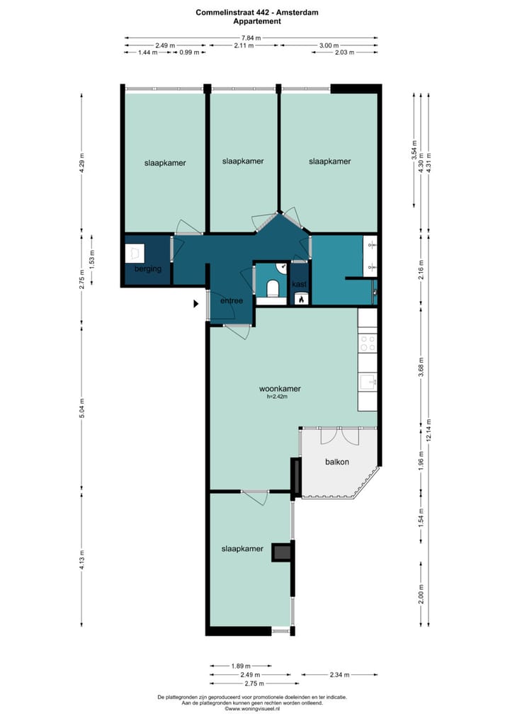 Foto 35 van Commelinstraat 442