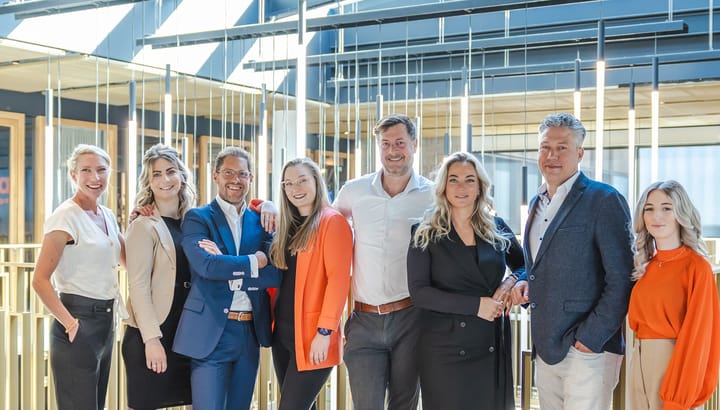 Een promotiefoto voor op kantoor