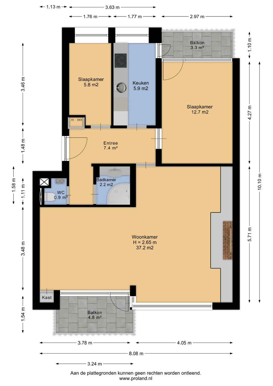 Foto 41 van Trompstraat 19-C