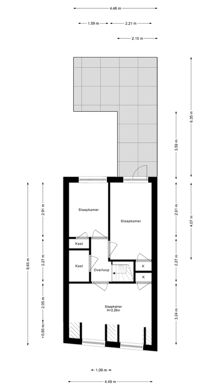Foto 30 van Achterom 28