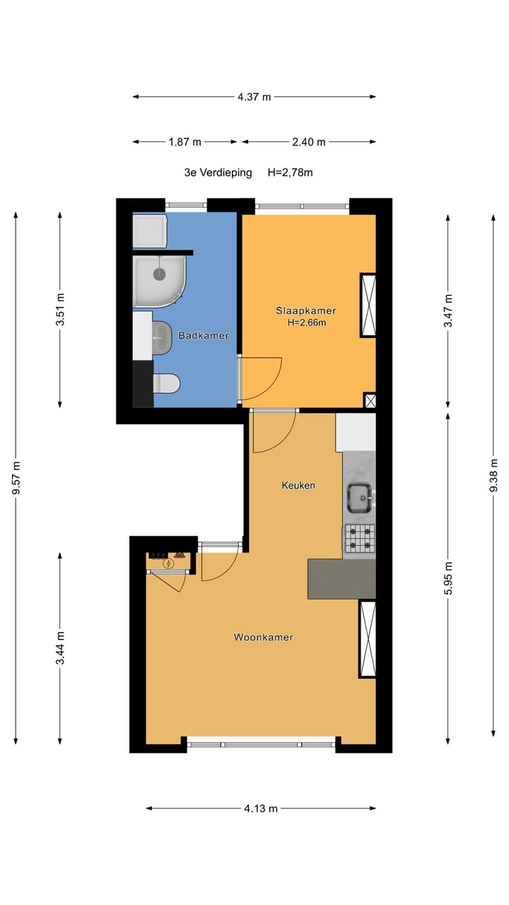 Foto 29 van Soetendaalsekade 58-B03