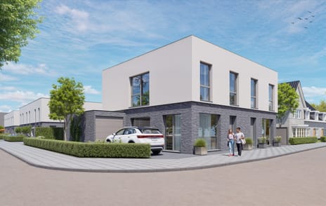 Image of Twee-onder-een kap woning Double house