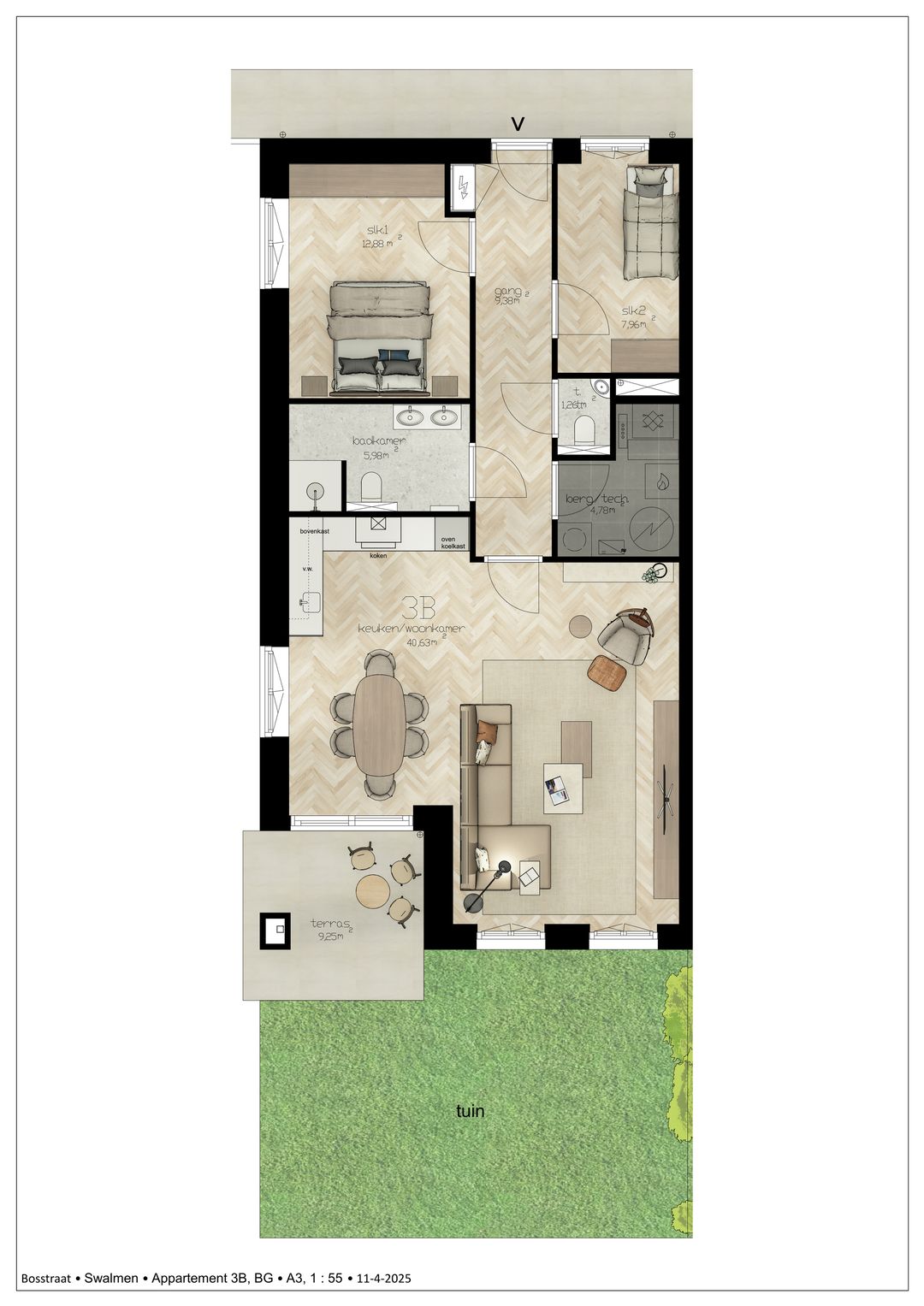 Foto 8 van Appartement (Bouwnr. 3)