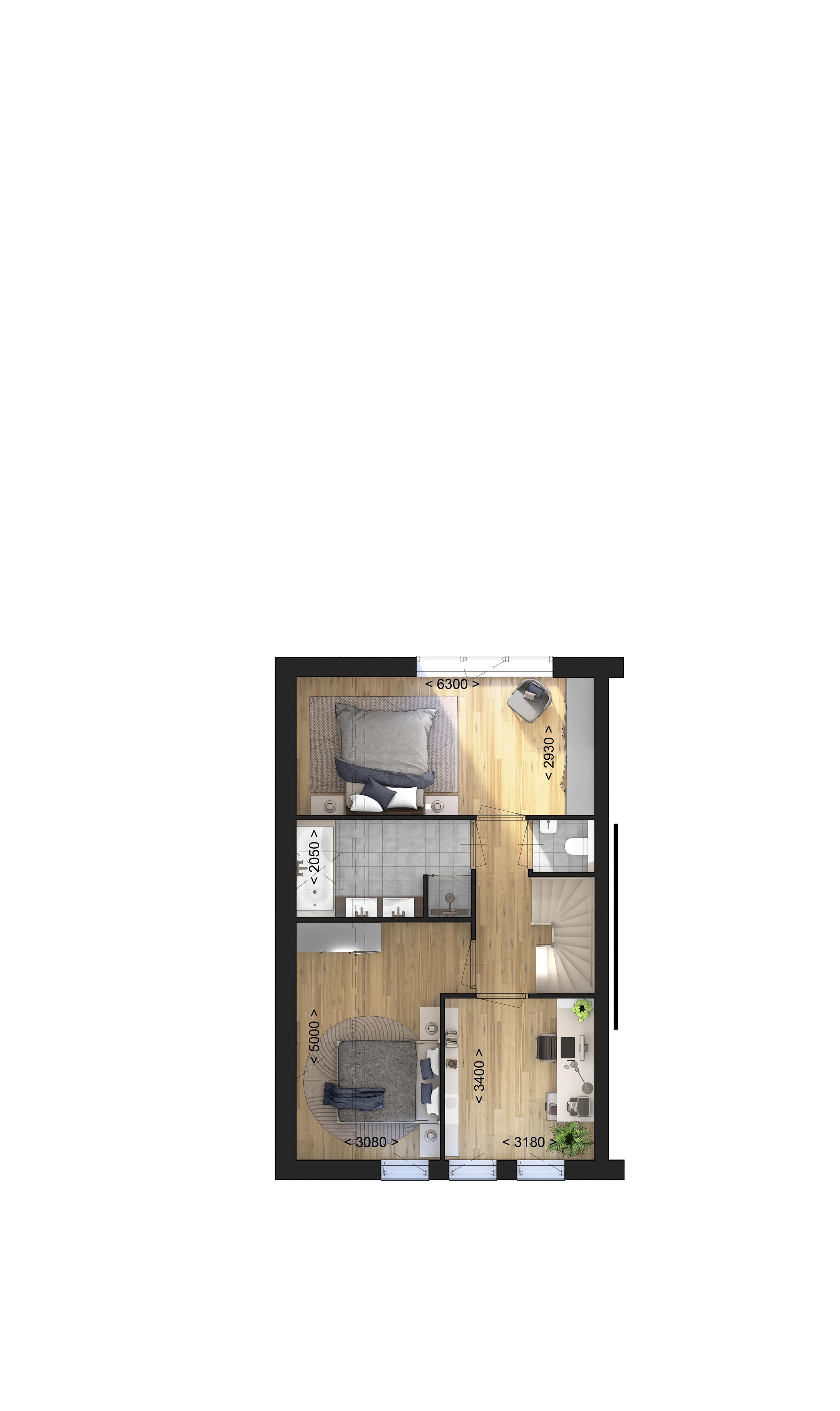 Foto 18 van Twee onder een kap woning (Bouwnr. 2)