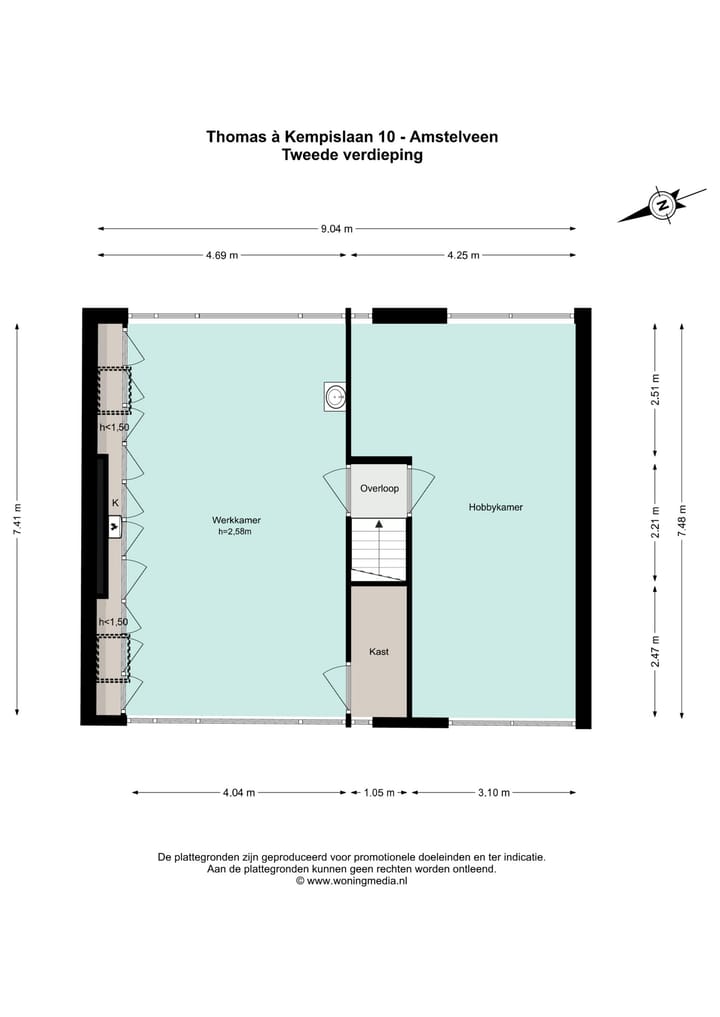 Foto 37 van Thomas à Kempislaan 10