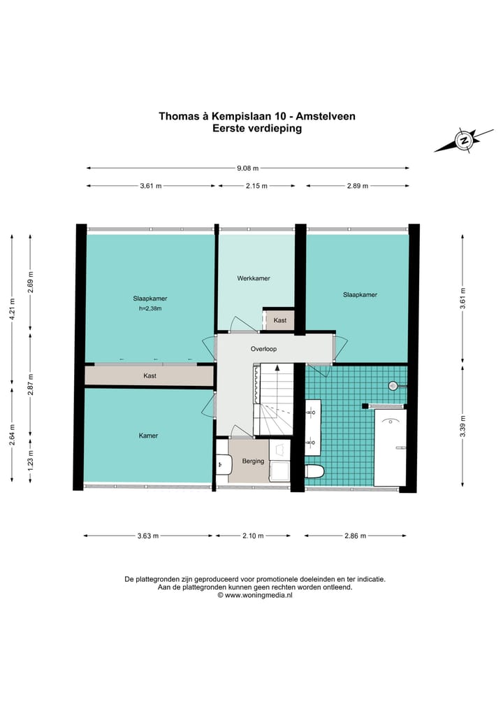 Foto 40 van Thomas à Kempislaan 10