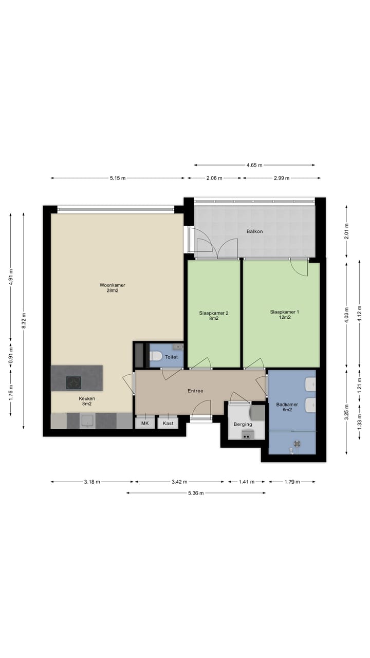 Foto 30 van Markendaalseweg 74-E1