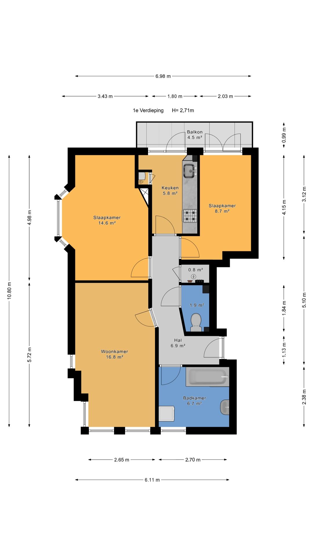 Foto 23 van Elise van Calcarstraat 45