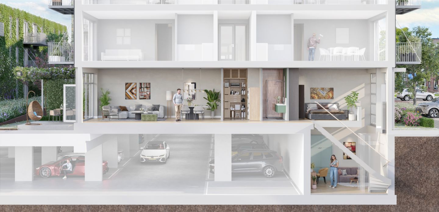 Foto 1 van KlaversJansen Conservenfabriek Stadswoningen