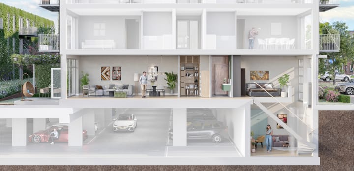 Foto 1 van KlaversJansen Conservenfabriek Stadswoningen