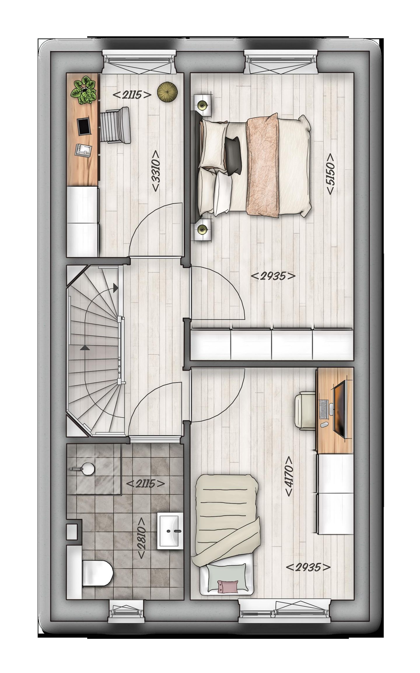 Photo 4 of Rijwoning 5.7 (Bouwnr. 1)