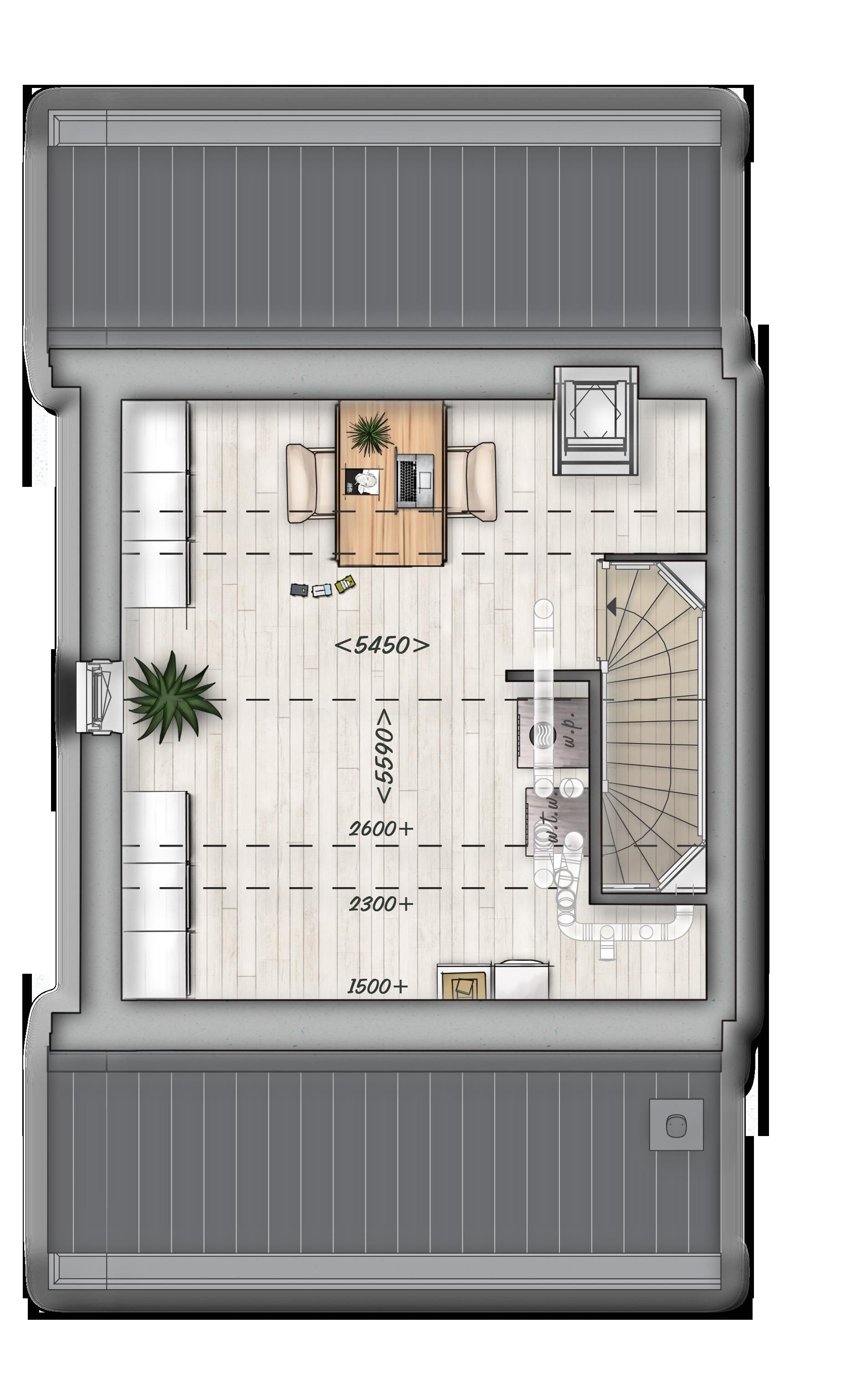 Foto 6 van Rijwoning 5.7 (Bouwnr. 40)
