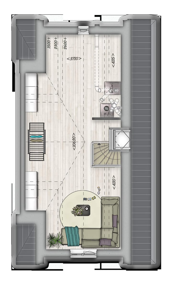 Foto 7 van Twee onder één kapwoning 6.0 (Bouwnr. 48)