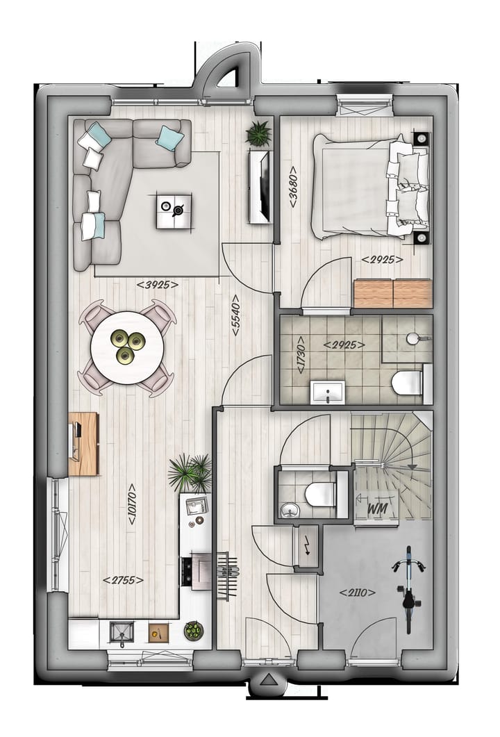 Foto 5 van Levensloopbestendige woning 7.2 (Bouwnr. 57)