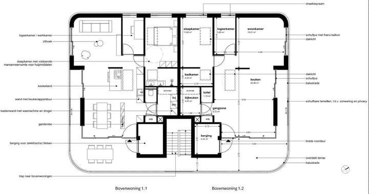 Foto 2 van Bovenwoning (Bouwnr. 1.2)