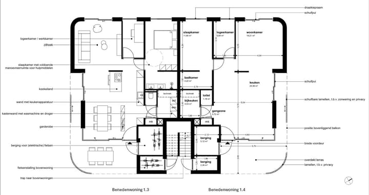 Foto 2 van Benedenwoningen (Bouwnr. 1.4)