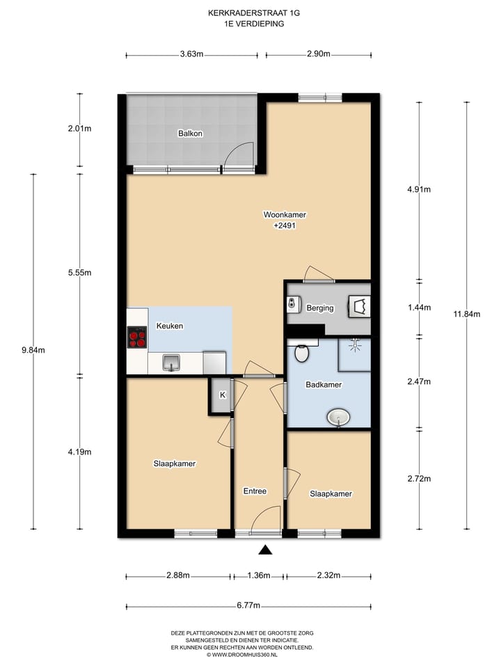 Foto 25 van Kerkraderstraat 1-G