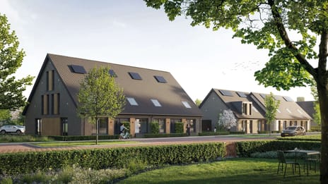 Image of Type D: rug aan rugwoningen (hoek) Corner house