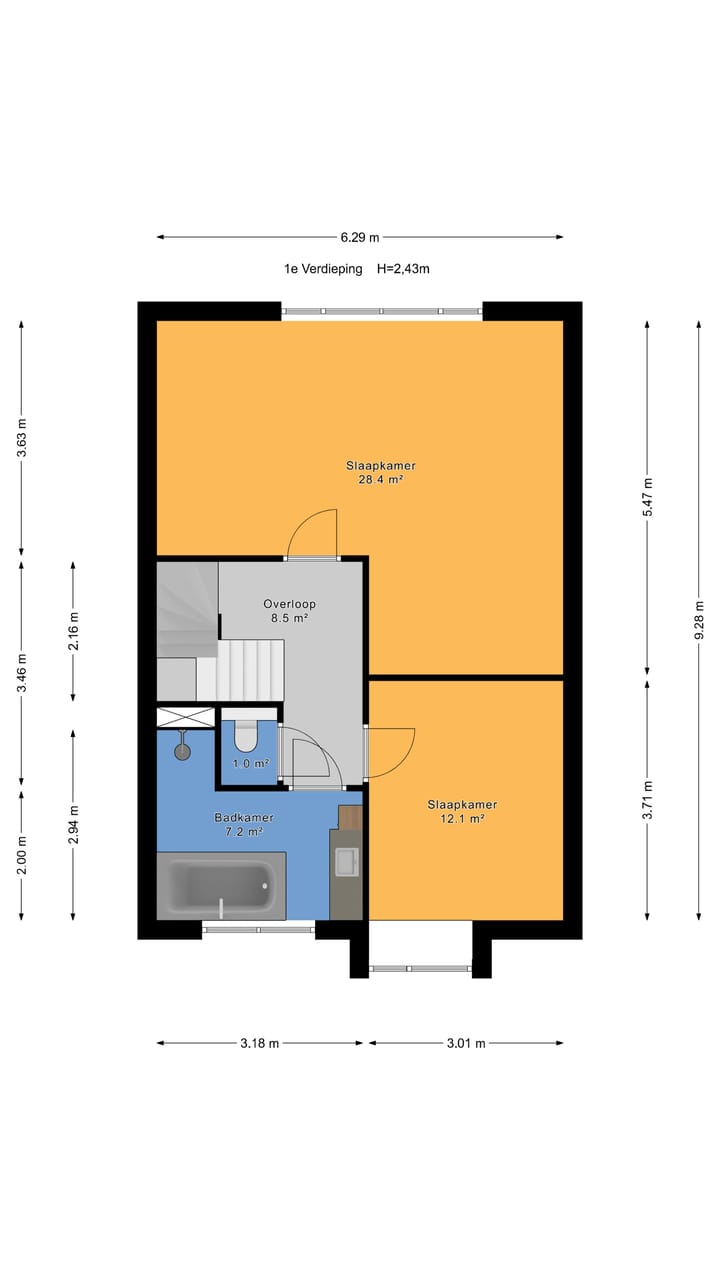 Foto 32 van Vondelstraat 28