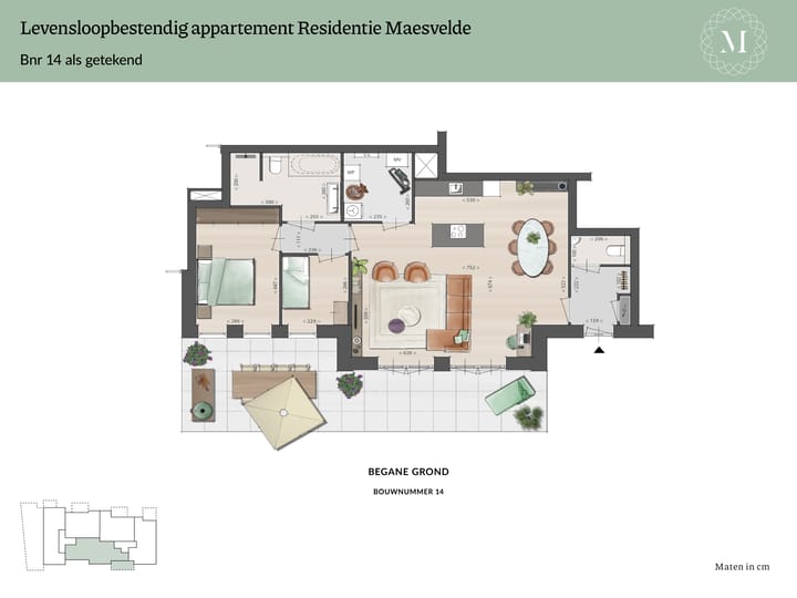 Photo 4 of appartement Residentie Maesvelde (Bouwnr. 14)