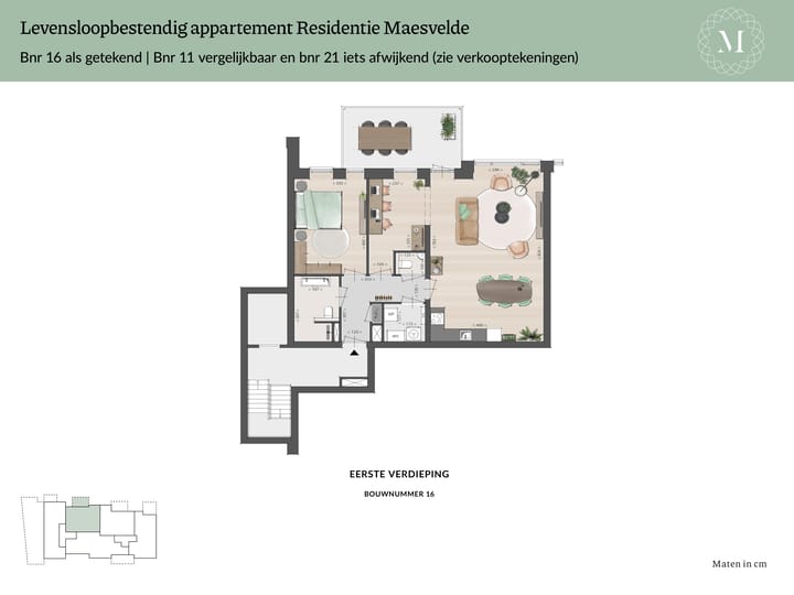 Photo 4 of appartement Residentie Maesvelde (Bouwnr. 16)