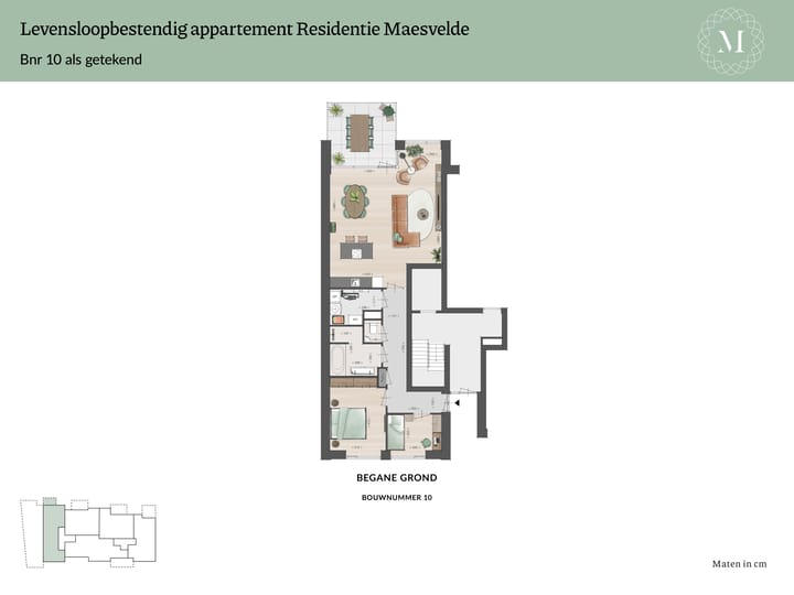 Foto 5 van appartement Residentie Maesvelde (Bouwnr. 10)