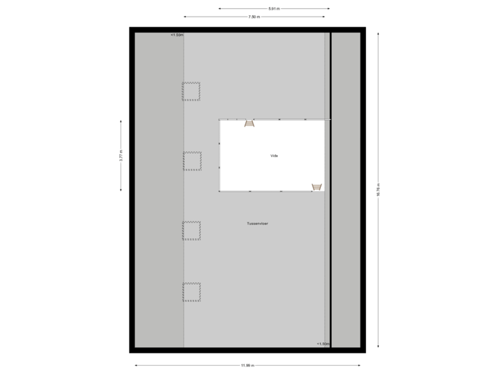Bijgebouw  tussenvloer
