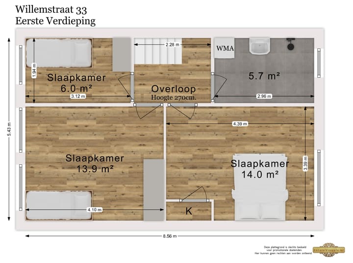 Foto 45 van Willemstraat 33