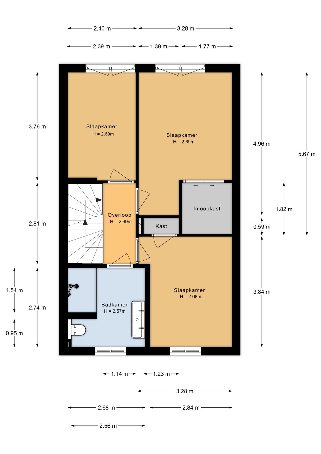 Foto 55 van Johan de Wittlaan 10-M