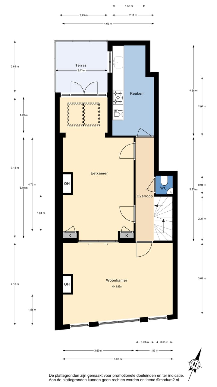 Foto 61 van Prinses Mariestraat 7-B