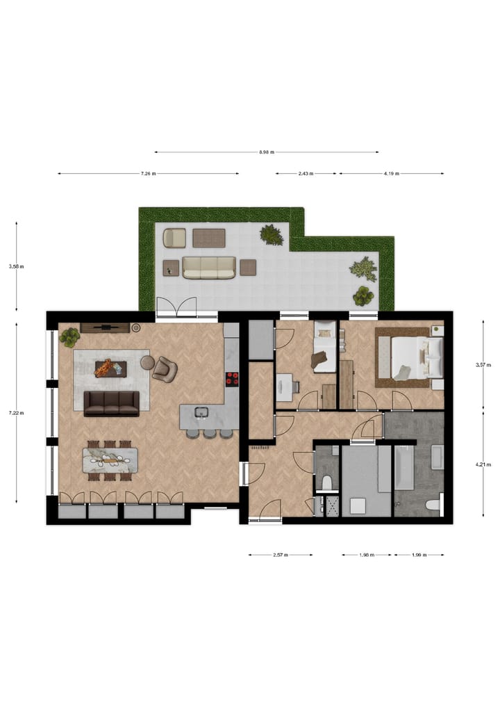 Foto 8 van Beckumerstraat 15