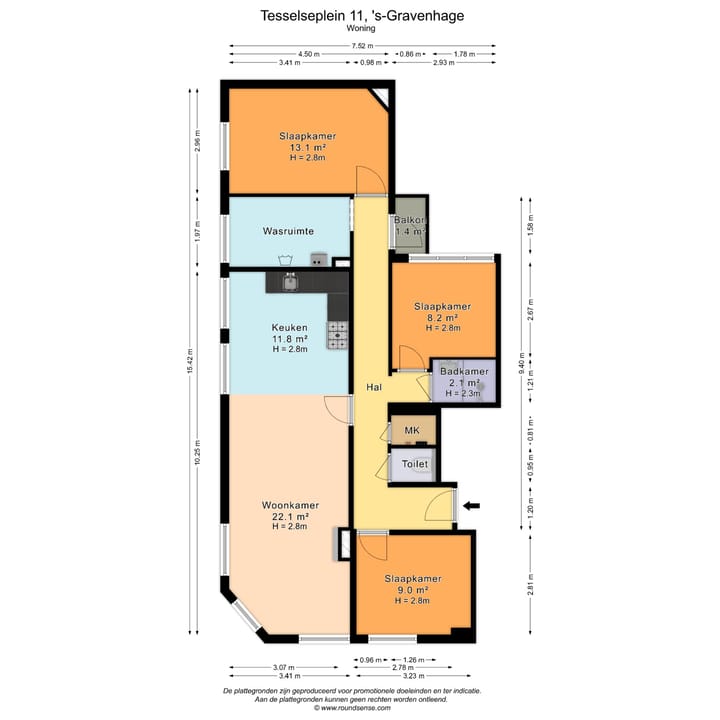 Foto 32 van Tesselseplein 11