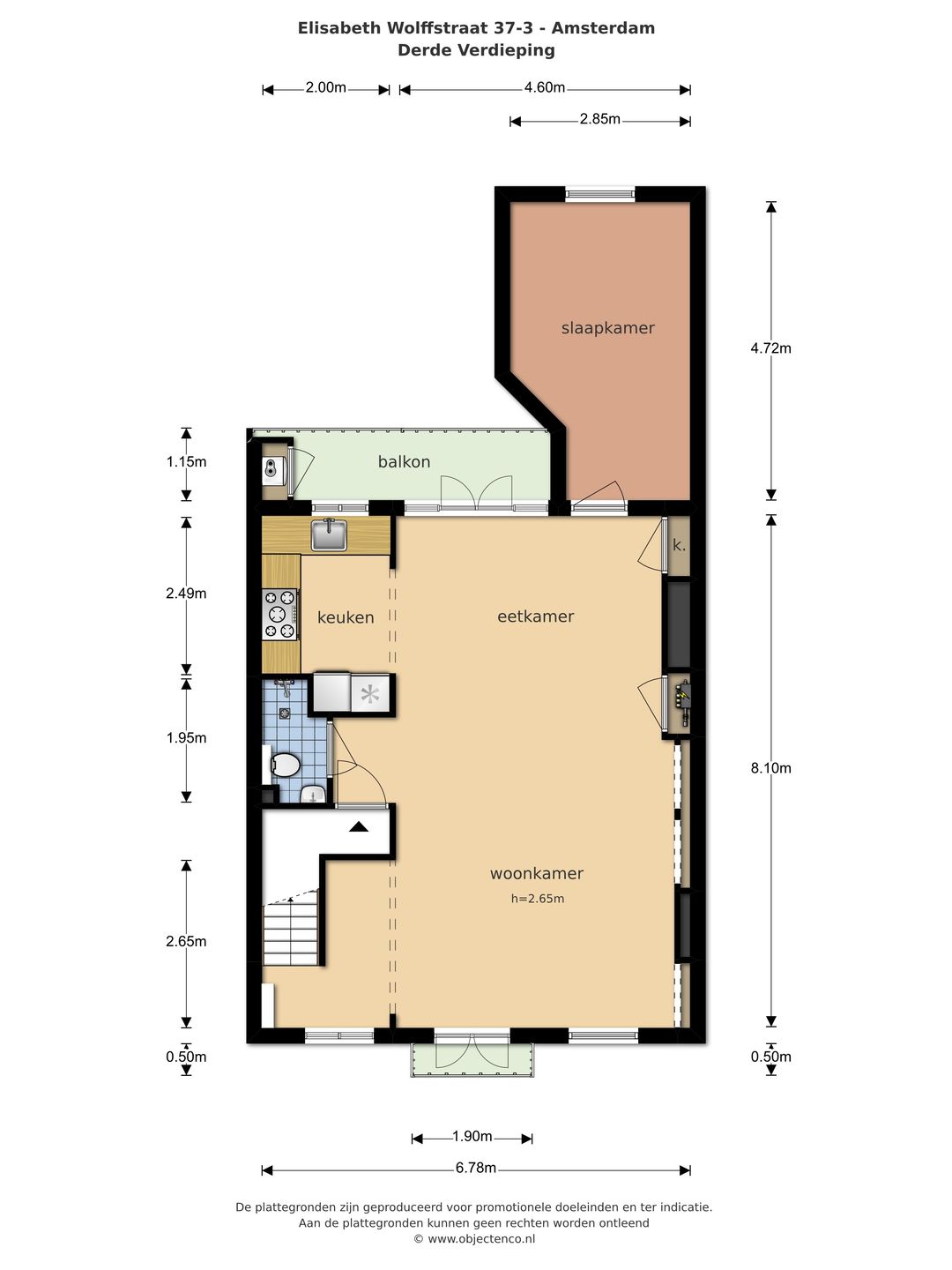 Foto 22 van Elisabeth Wolffstraat 37-3