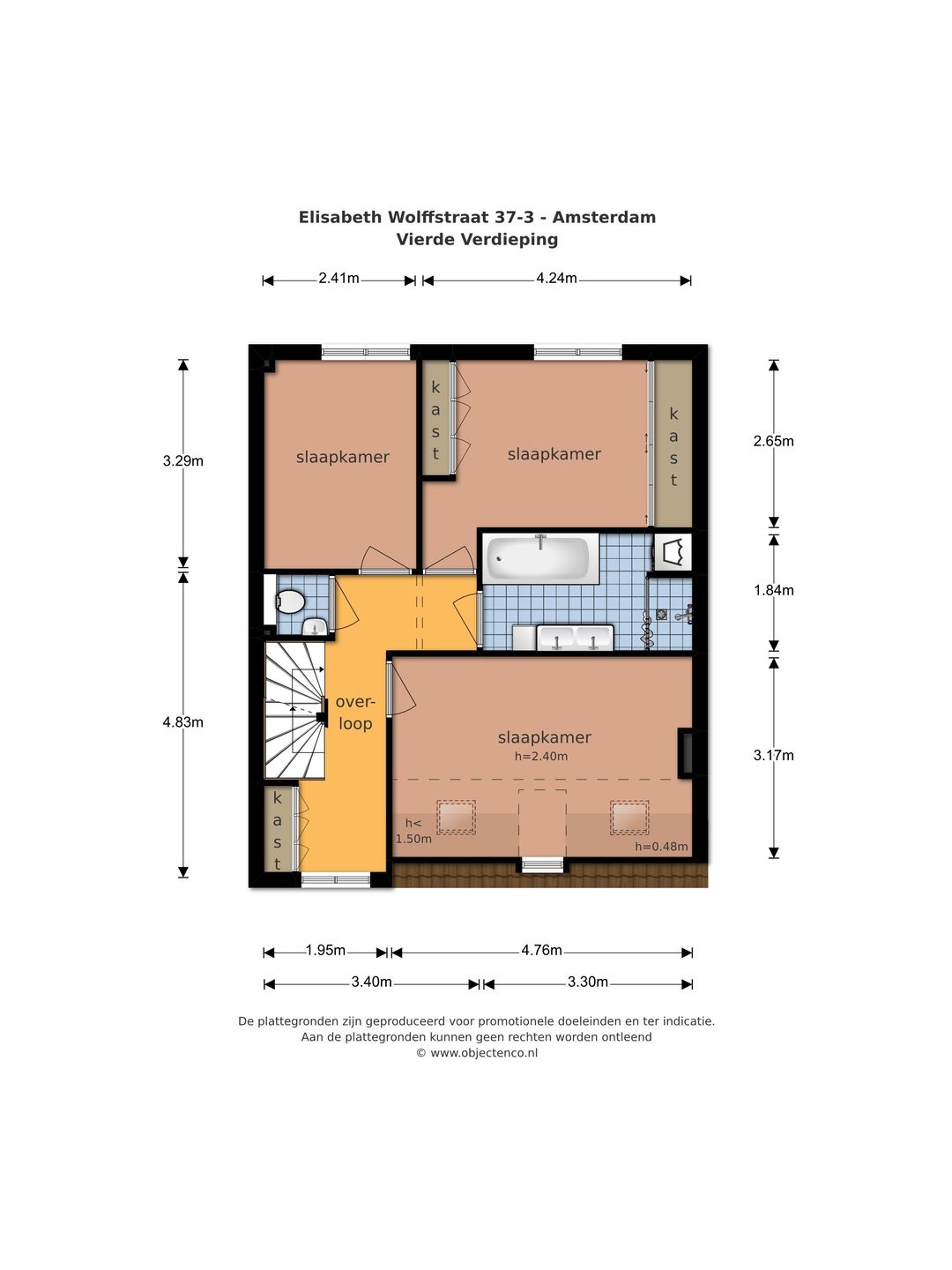 Foto 23 van Elisabeth Wolffstraat 37-3