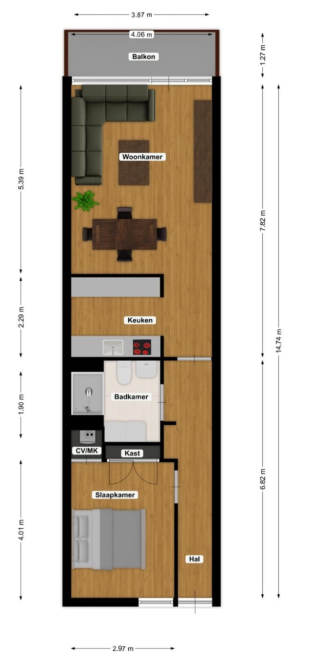 Foto 16 van Schandelerboord 13-D