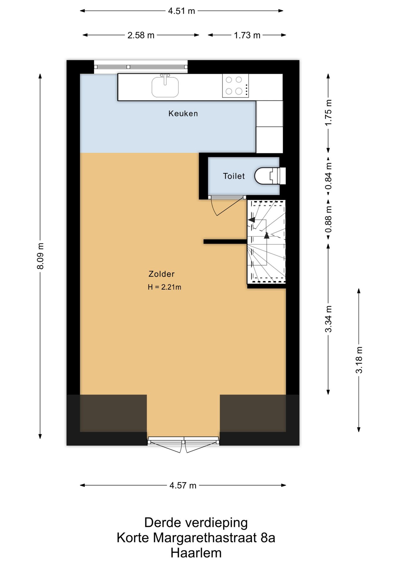 Foto 19 van Korte Margarethastraat 8-A