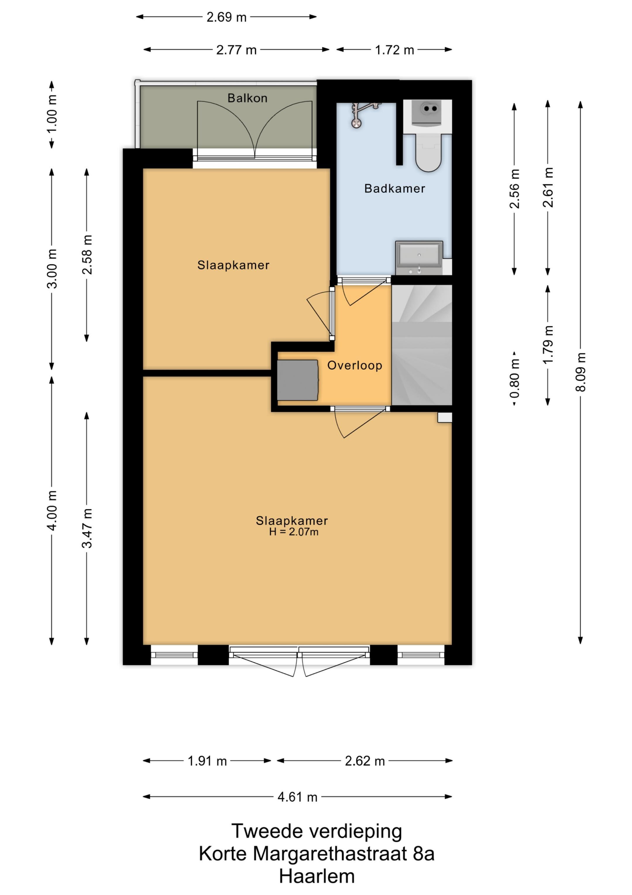 Foto 21 van Korte Margarethastraat 8-A