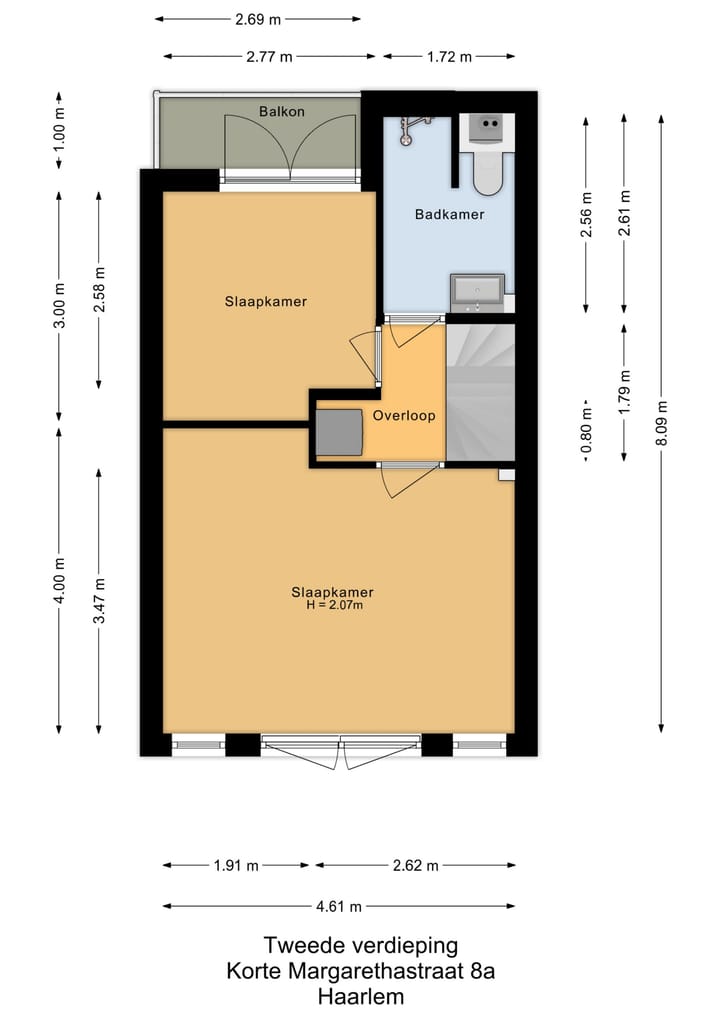 Foto 21 van Korte Margarethastraat 8-A