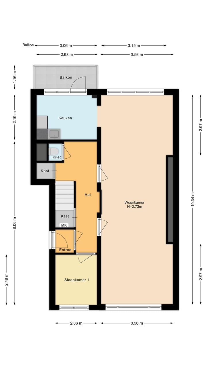 Foto 34 van Cleyburchstraat 20-B