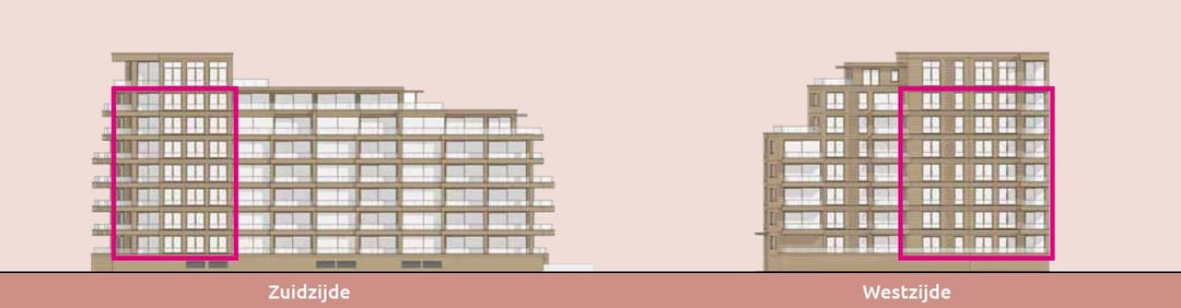 Foto 8 van Type C HOEK Woonlaag 3 (Bouwnr. 3.03)