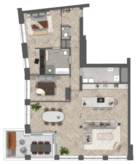Prickenstaete - Verkoop in volle gang! - Maak kans op een prachtig appartement!! main image