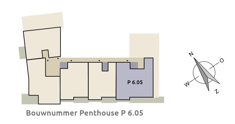 Foto 7 van Type PENTHOUSE Woonlaag 6 (Bouwnr. 6.05)