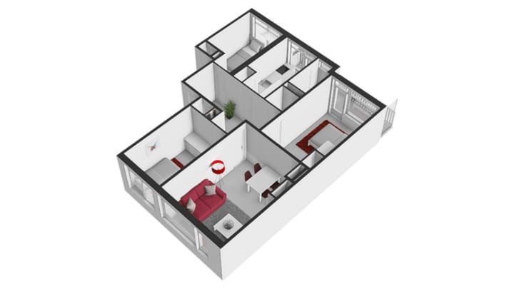 Foto 30 van Thorbeckestraat 12-2