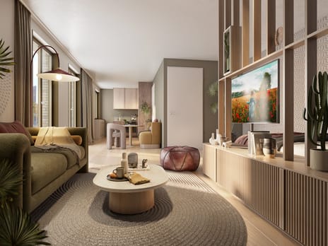 Foto van The Green - 1-kamer appartement Galerijflat