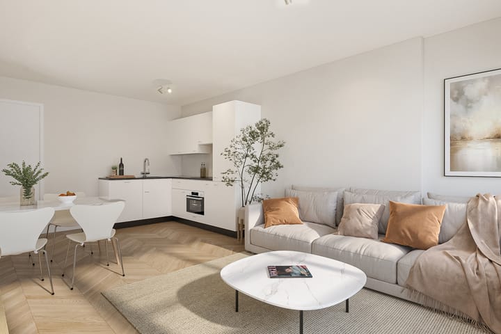 3-kamer appartement met luxe keuken