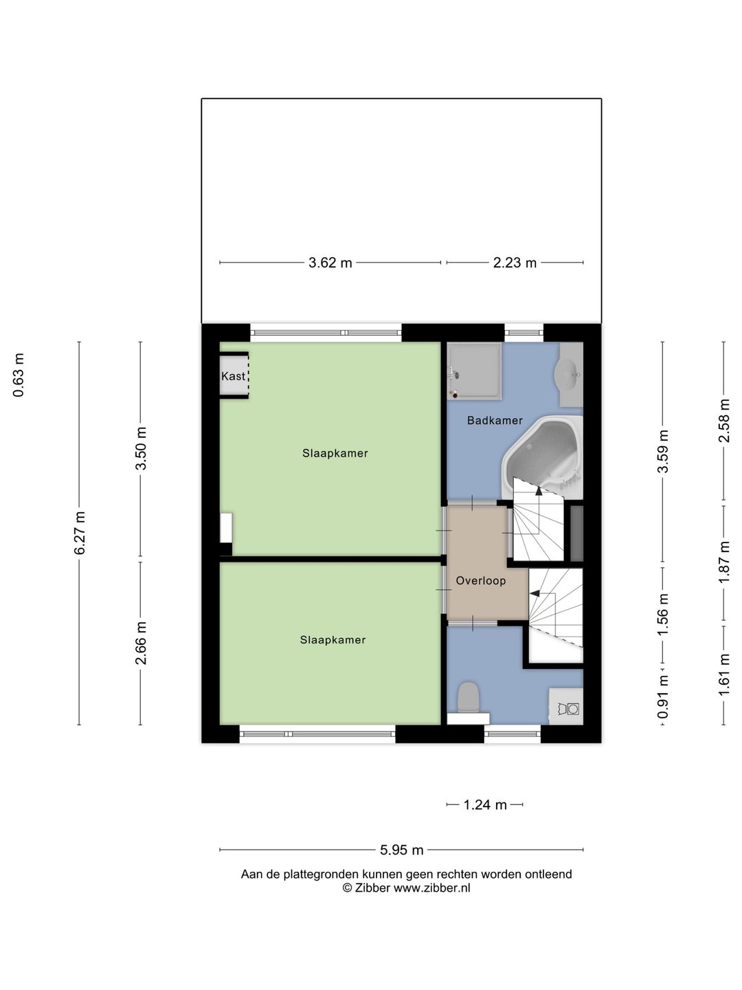 Foto 31 van Abraham Bloemaertstraat 17