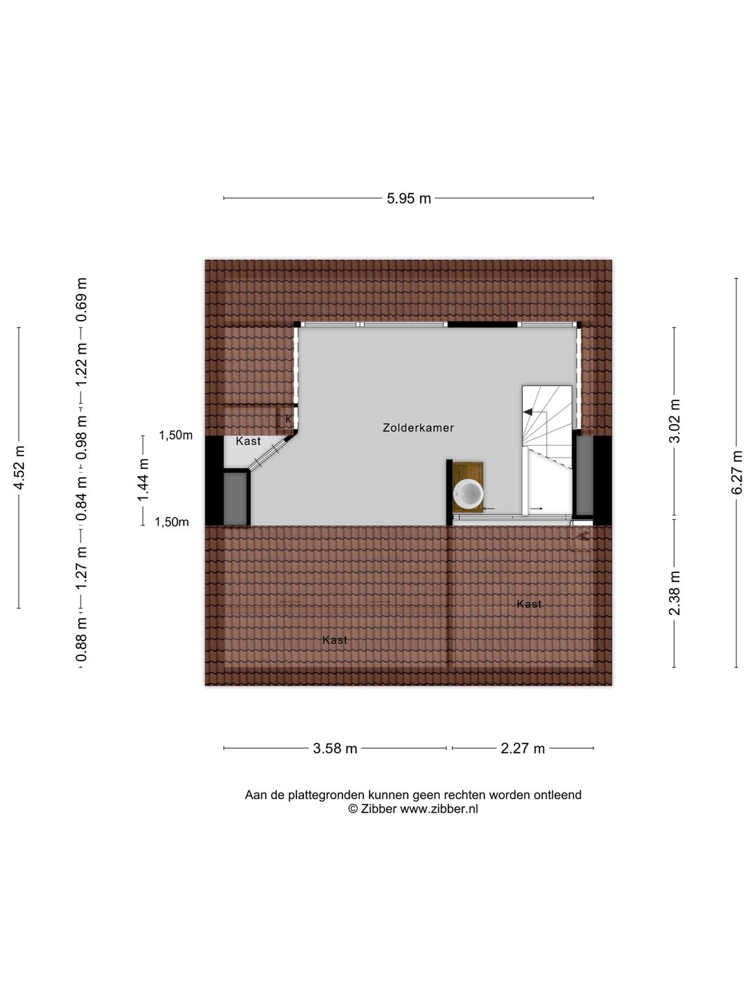 Foto 32 van Abraham Bloemaertstraat 17